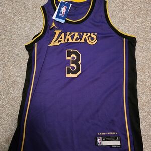 NBA Lakers Purple and Gold Jersey